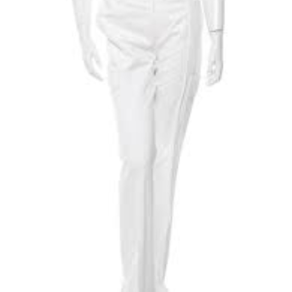 Bouchra-jarrar White pants US 10 runs small/long - Picture 3 of 7